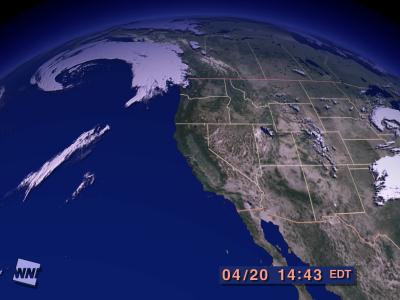 Northwest Satellite Image