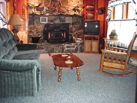 Cabin #7 Living Room